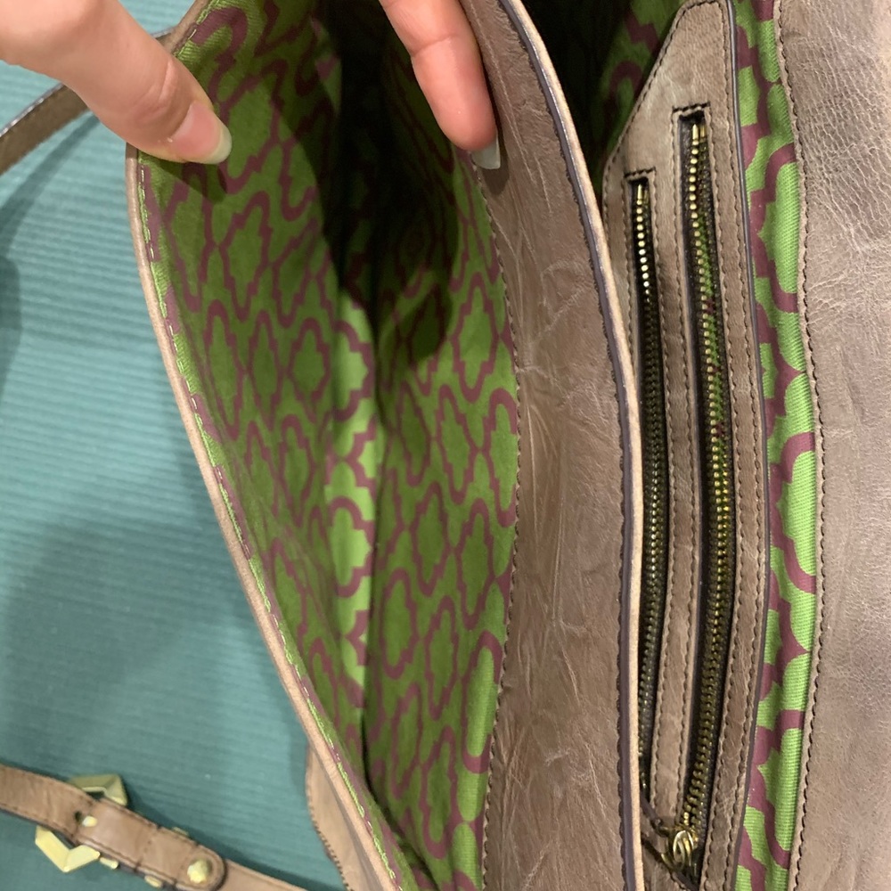 orYANY Genuine Textured Leather Satchel Bag - Picture 8 of 13